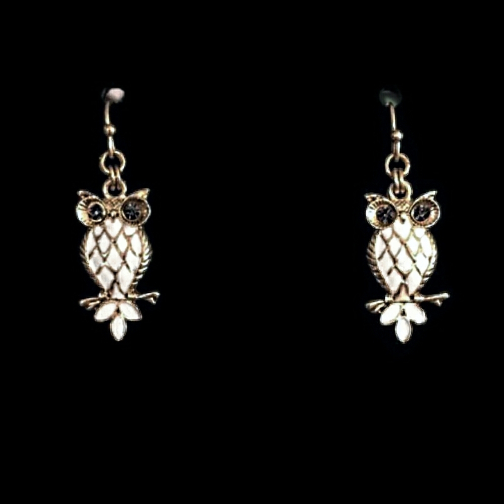 LC Lauren Conrad Owl Earrings